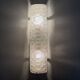 Mid-century Hustadt Leuchten design Murano glass wall sconces, Germany, 1970s