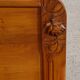 Art Deco walnut bed for 140/190cm base