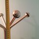 Vintage bar parrot coat door 1960-70 metal stable turnstile