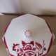Soup tureen Digoin Sarreguemines, Burgundy model.