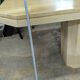 Vintage octagonal dining table travertine 1970s/1980s