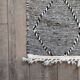 Black zanafi carpet 100x160 cm