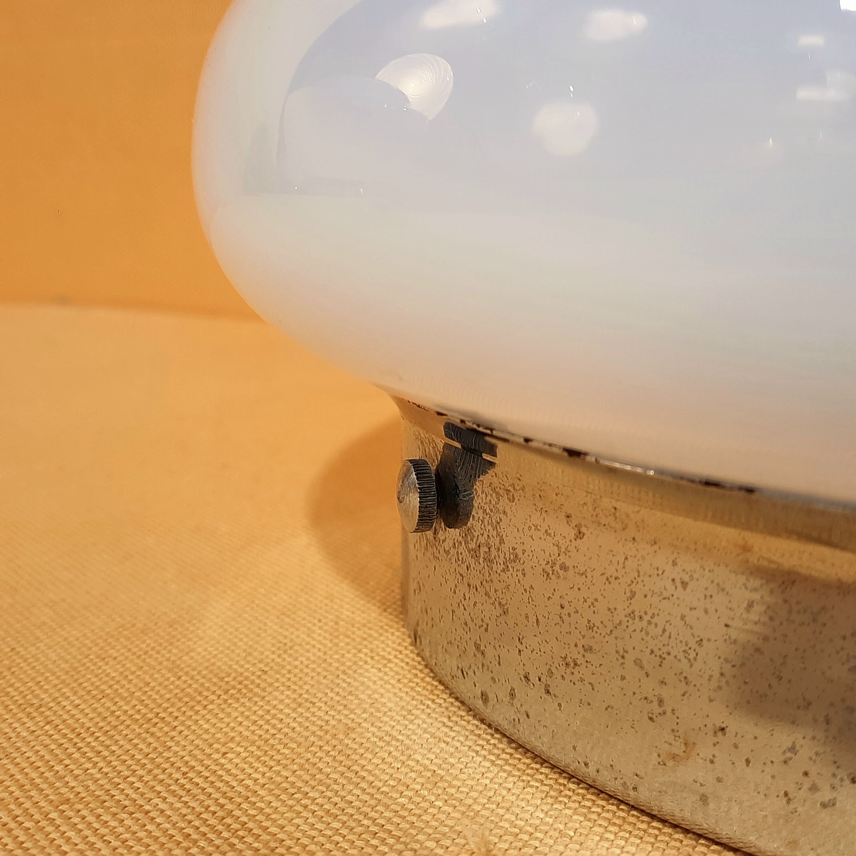 Italian table lamp circa 1970 in murano glass