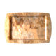 Marble-style rectangular plastic Maplic tray, 1960s