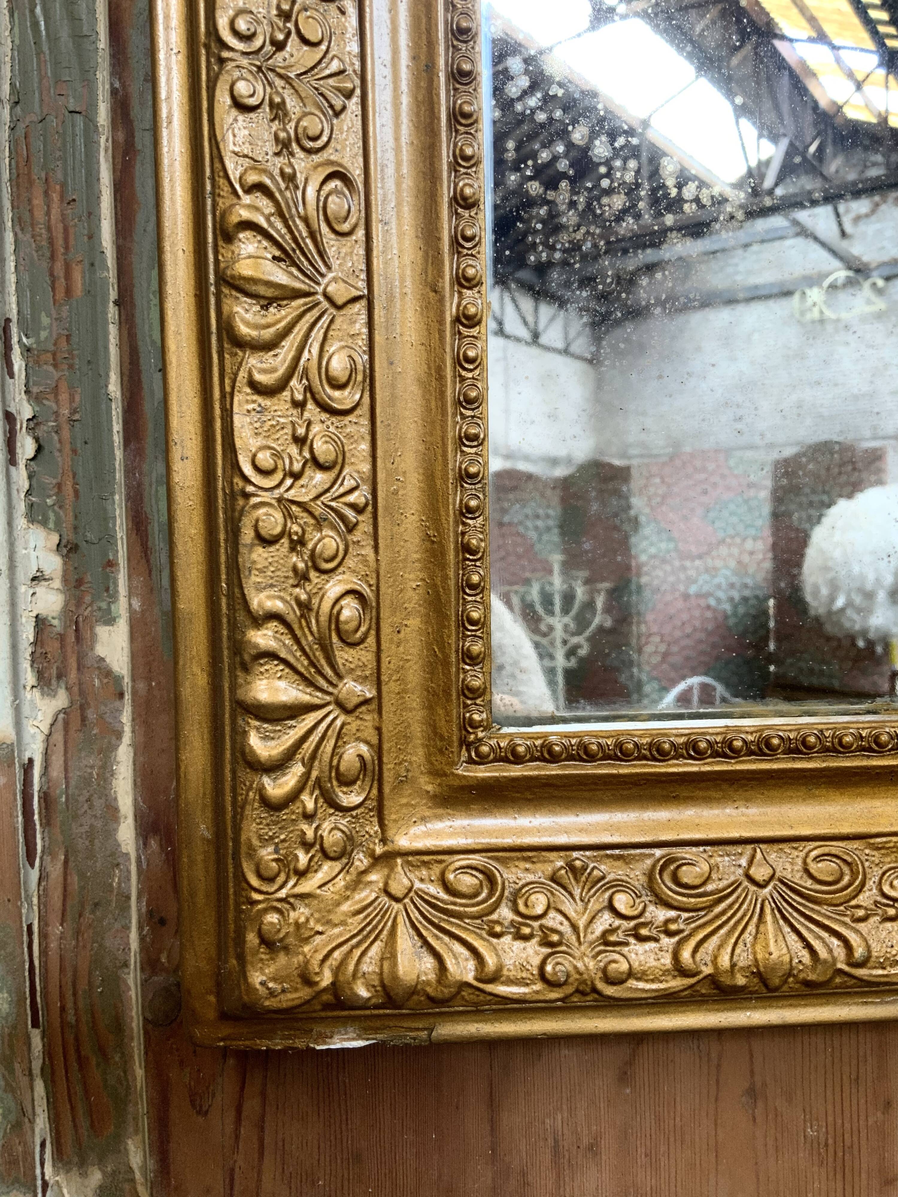 Old mirror Louis Philippe 48x60cm