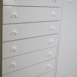 Postmodern highboard cabinet with fold-out desk by Interlübke, 1970s 1980s