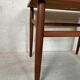 Table d'appoint vintage – Teck – O.M.F.