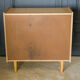 Light wood chest of drawers 4 drawers 1960 Spindle legs