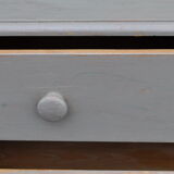 English pine chest of drawers