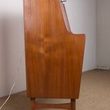 Danish Teak Secretary Desk Model 37 by Arne Wahl Iversen for Vinde Mobelfabrik 1960.