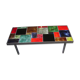 Table en fer forgé et céramique Vallauris