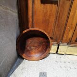 Large wooden salad bowl