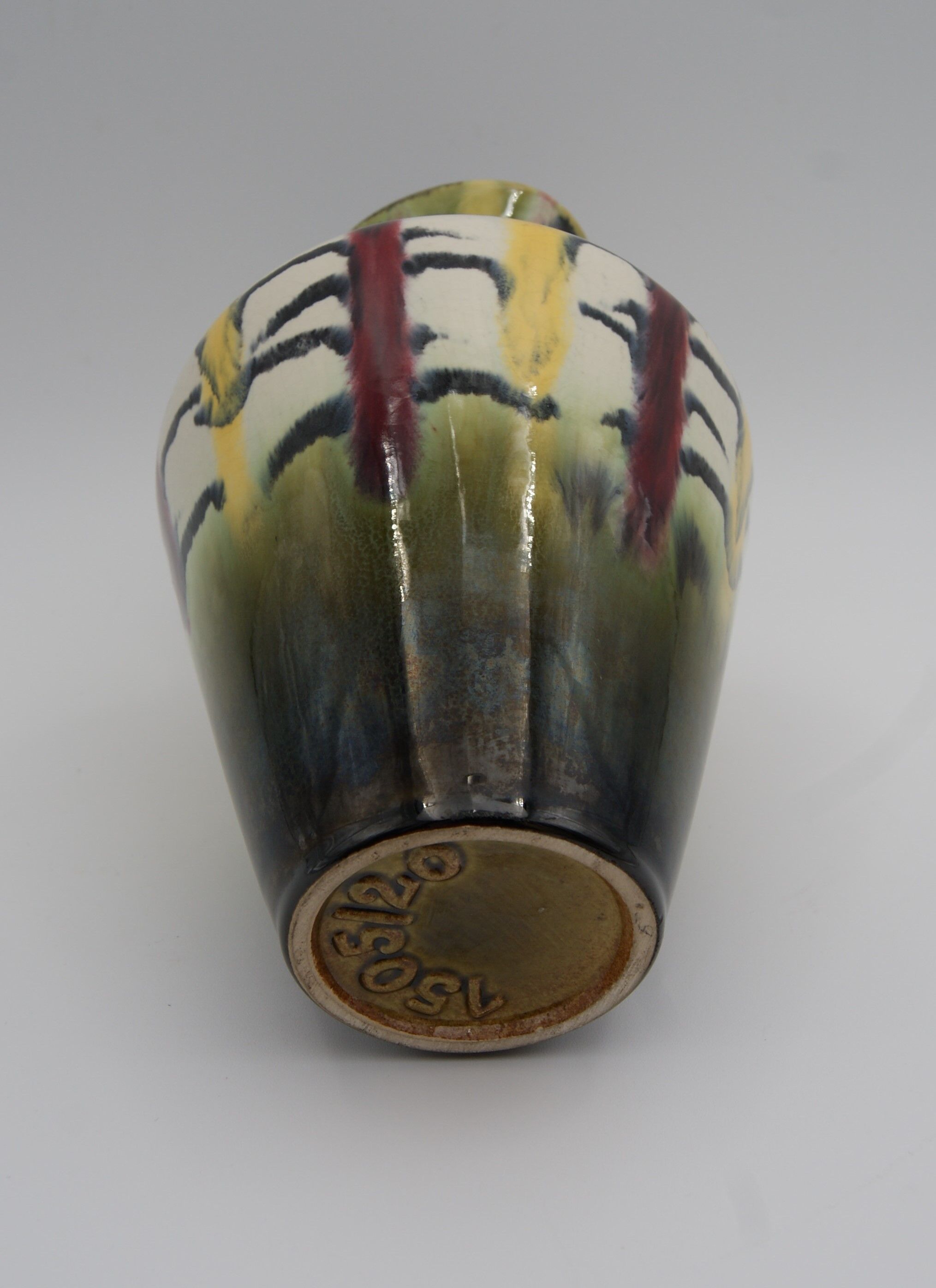 Vase W. Germany a anse Ü Keramik