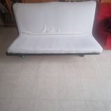Ensemble TOGO de Ligne Roset-Alcentara Rouge-Canapé lit-Chauffeuse dangle-chauffeuse