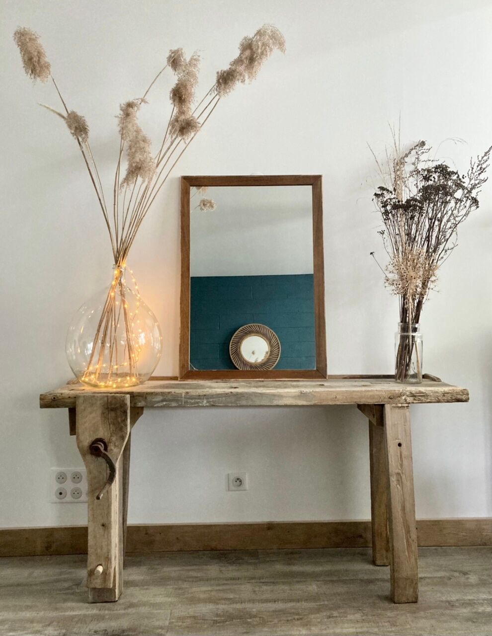 Authentic old workbench