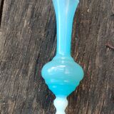 Blue Murano glass vase