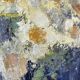 Signed painting by Idka Cohen, oil on canvas, still life with flowers, year