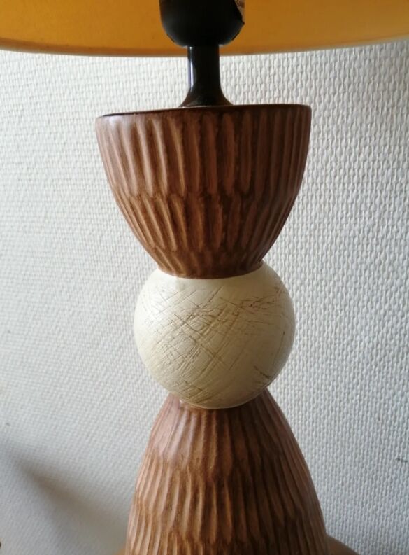 Lampe en bois