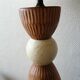 Lampe en bois