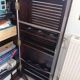 Mahogany bar cabinet