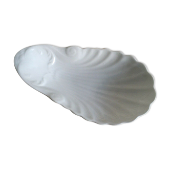 Empty pocket in Porcelain Limoges vintage shell 70's