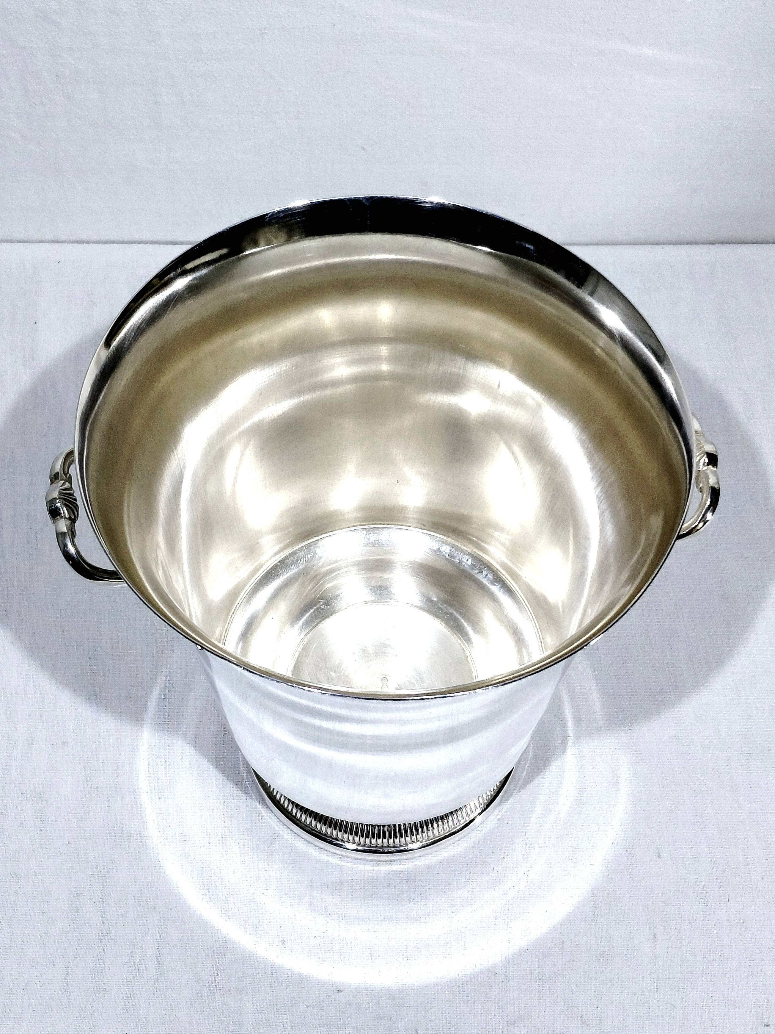 Medici silver-plated champagne bucket