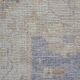 Oriental Grey Beige Stair Runner Rug, Wool Hand Knotted 81 x 295 cm