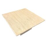 Travertine coffee table / end table 1970