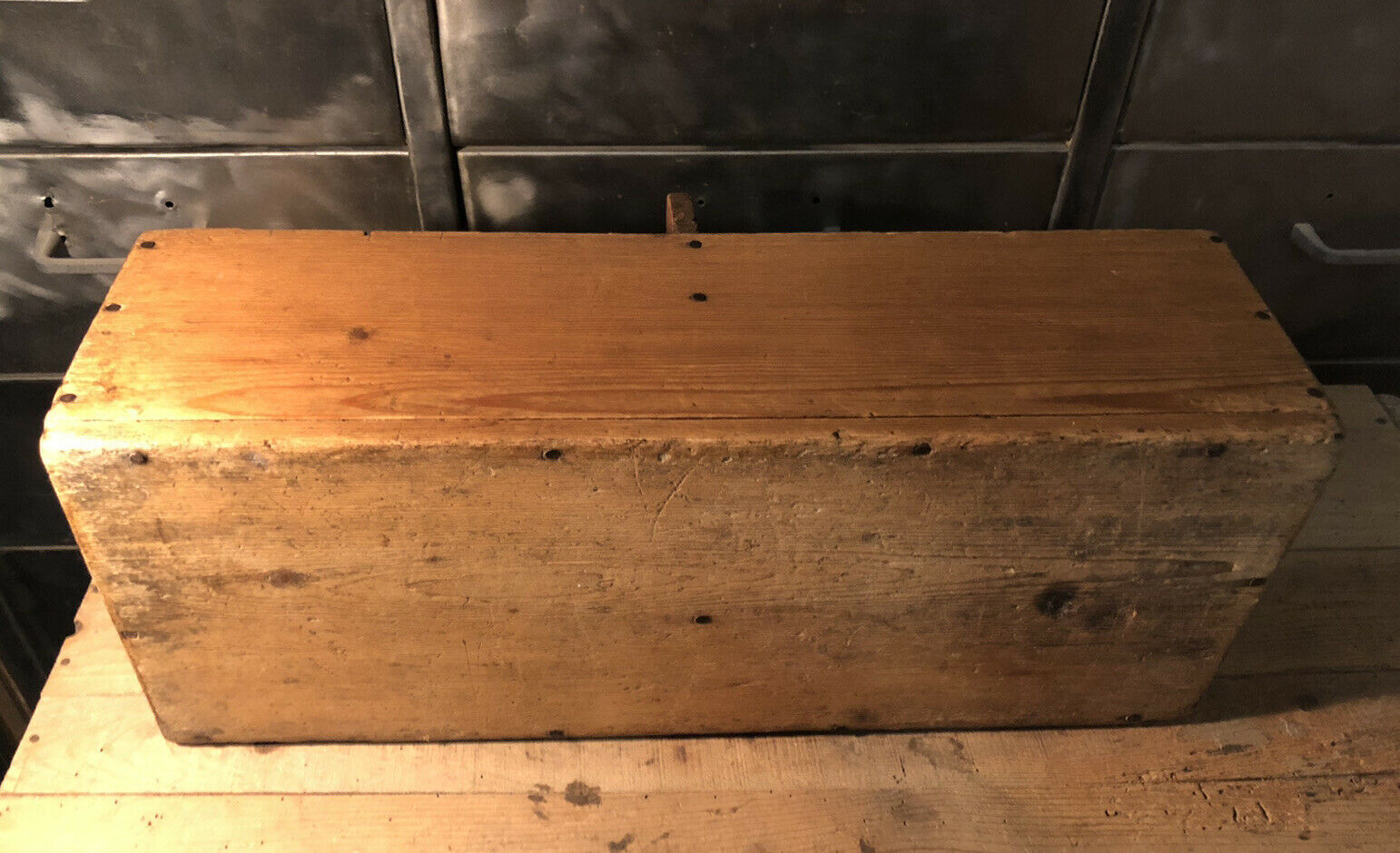 Wooden crate by trade