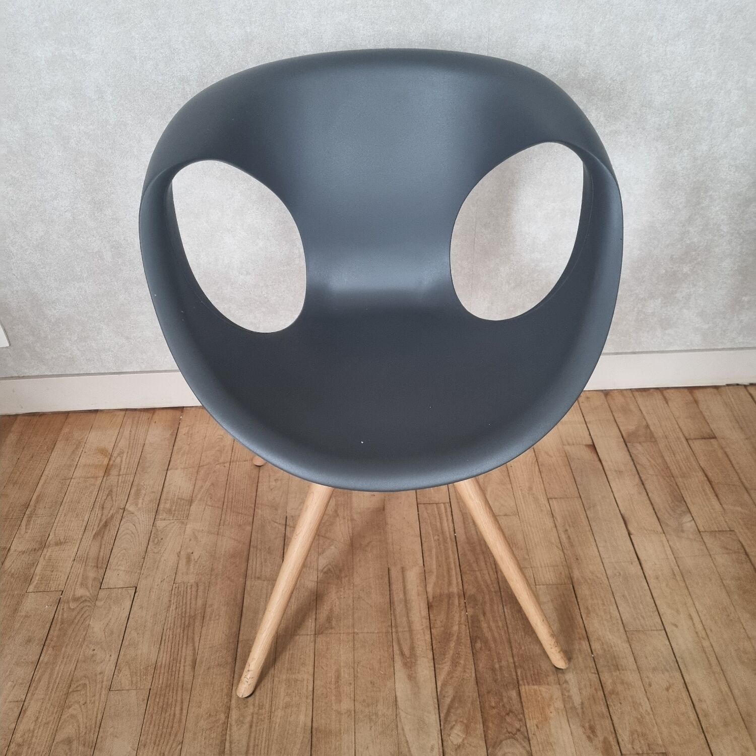 4 bucket chairs, M. Ballandat for Tonon Up, Italy