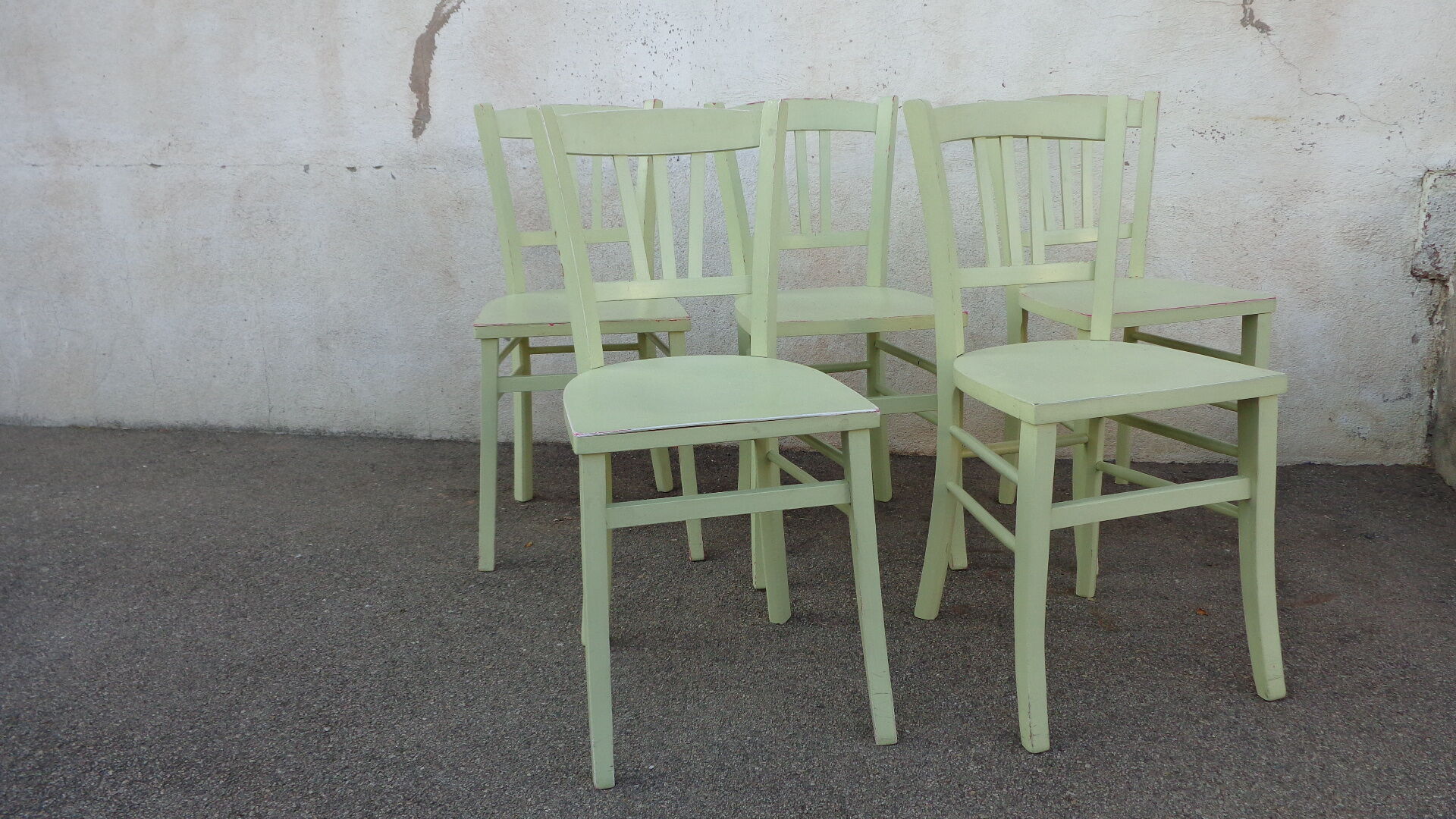 5 chairs Bistro series