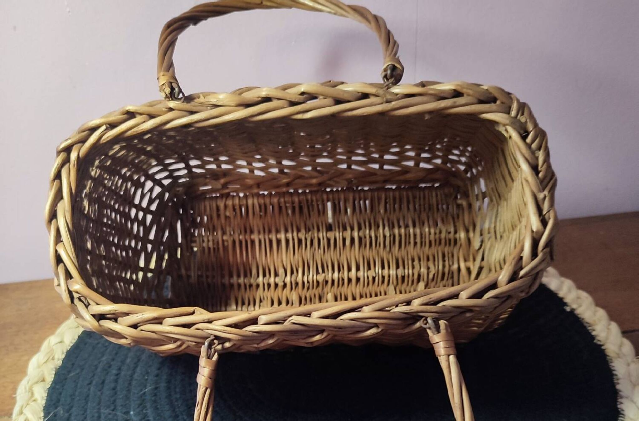 Panier en rotin enfant