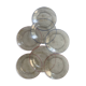 Lot de 7 assiettes transparentes