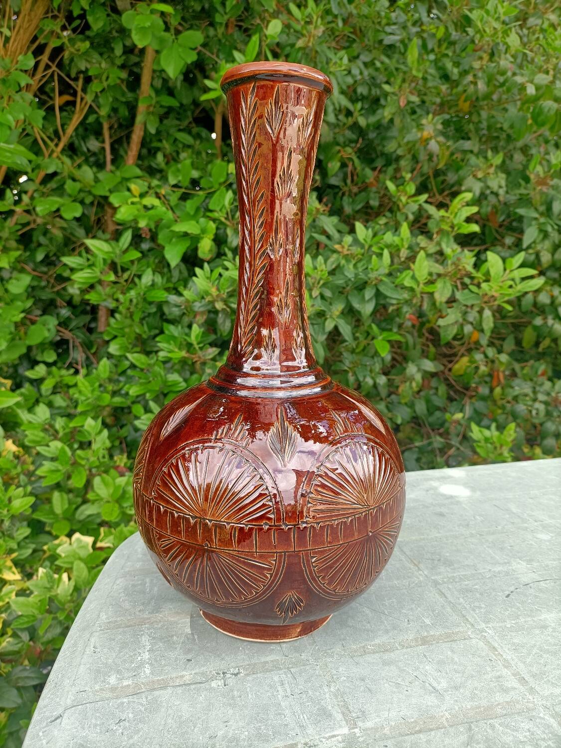 Retro ceramic vase