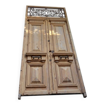 Double porte hausmanniennes