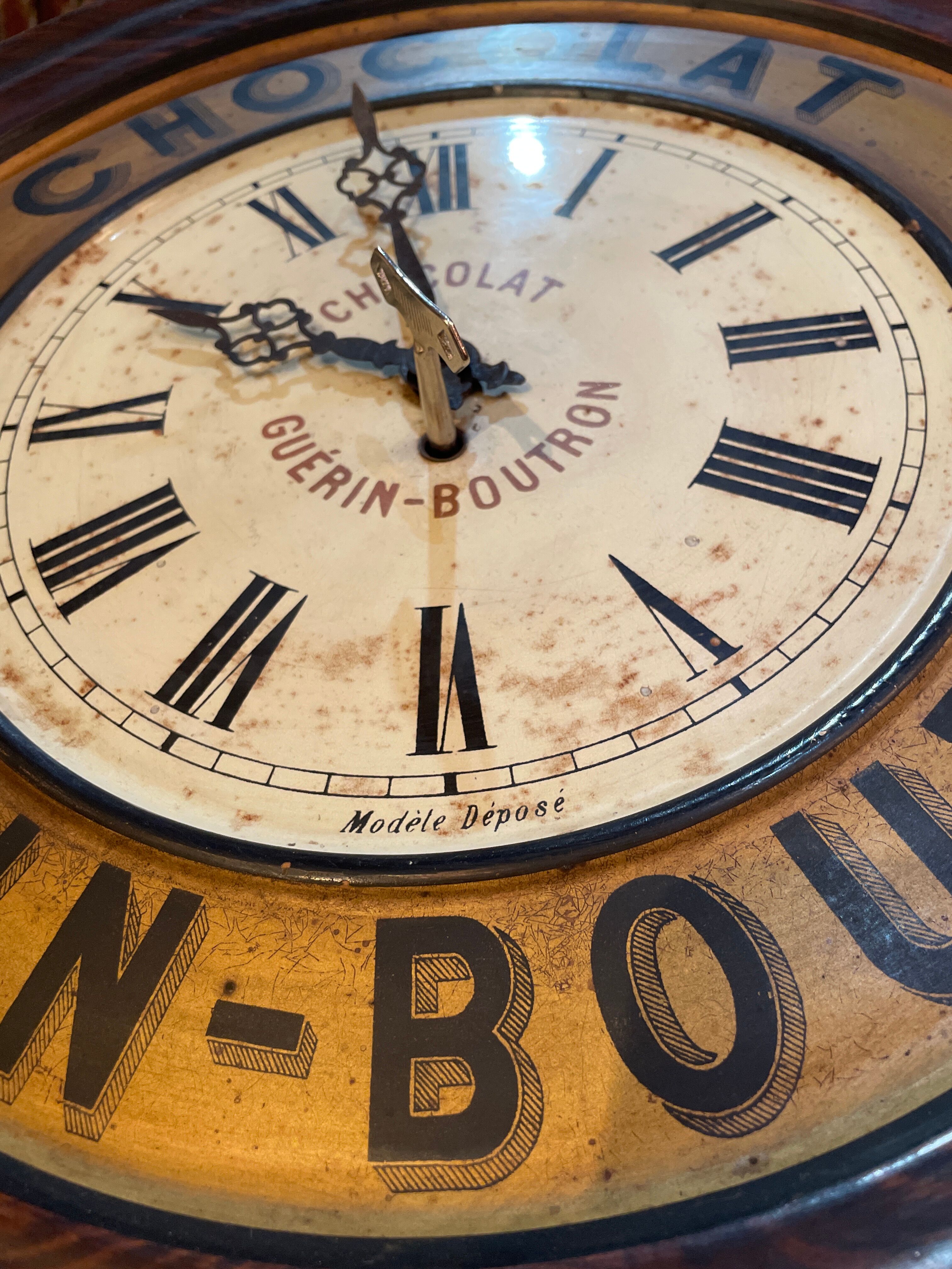 Guerin Boutron chocolate clock