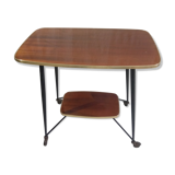 Rolling dessert side table