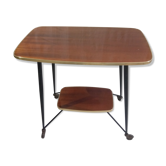 Rolling dessert side table
