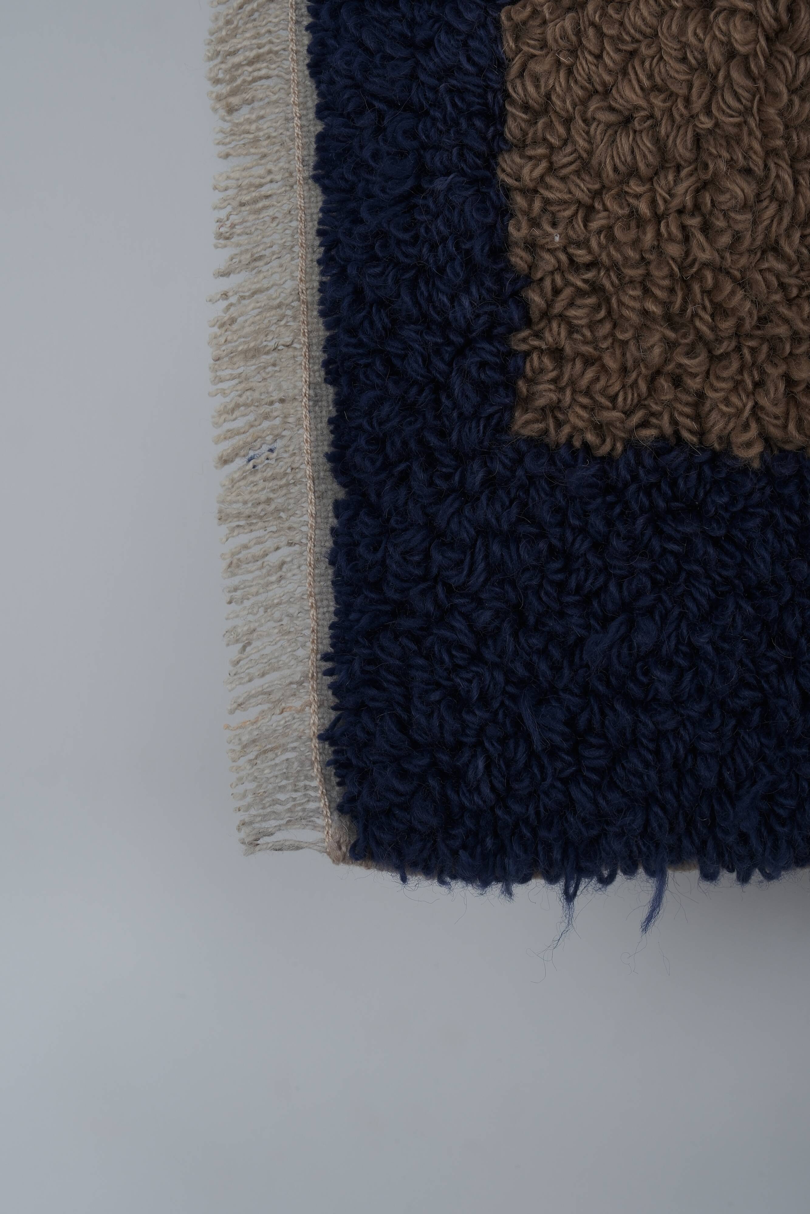 Vintage Turkish Oushak Rug Handwoven 149x203 cm
