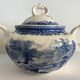 Old service Villeroy and Boch, blue Burgenland model, 27 pieces