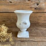 “Medici” vase in white earthenware