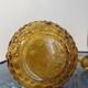 Large italian carafe in yellow empolised glass