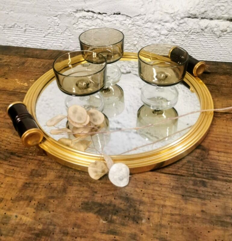 Art Deco mirror tray