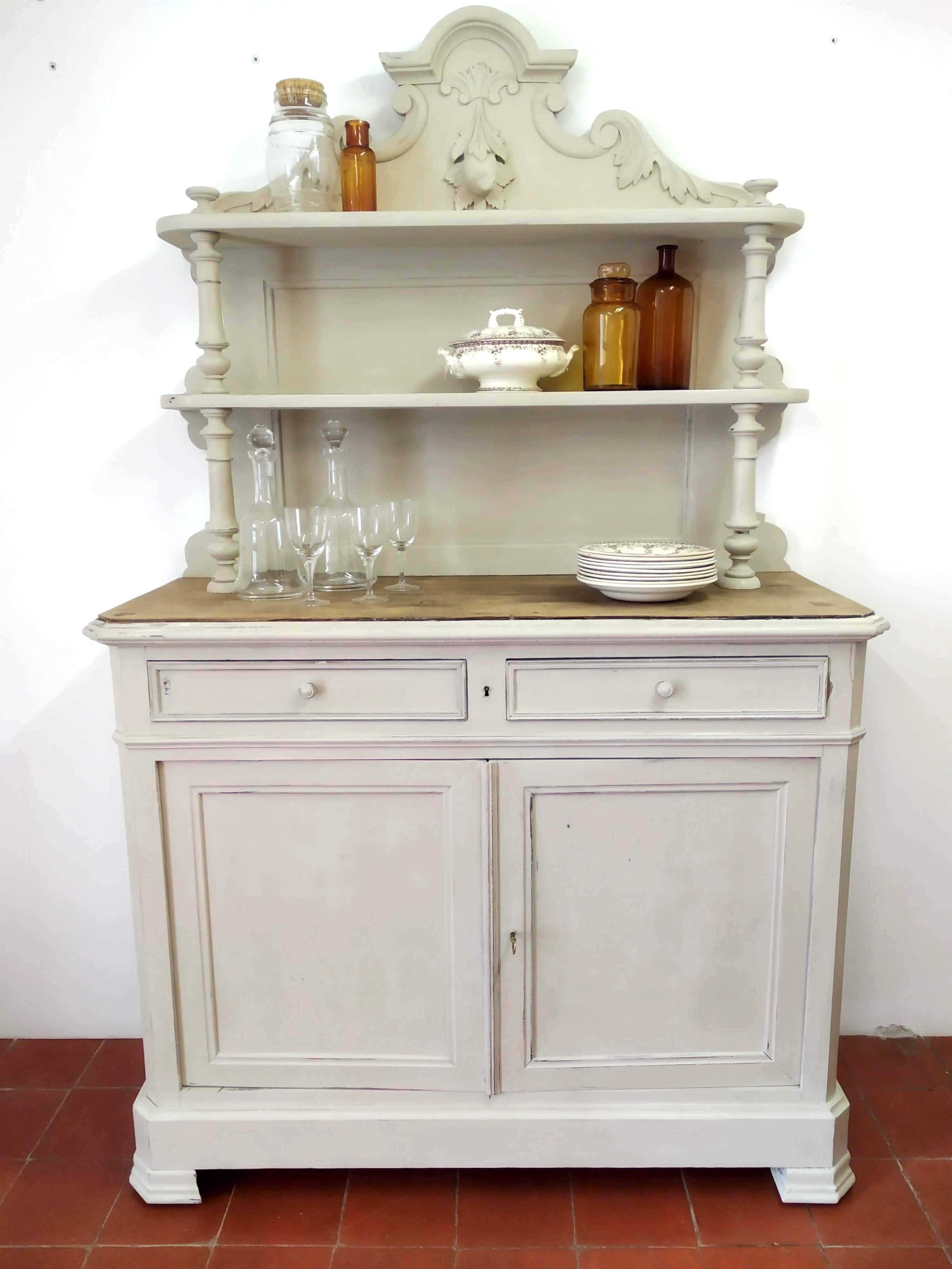Buffet Saint Hubert Napoleon III patinated