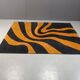 Vintage modernist rug, 1970s
