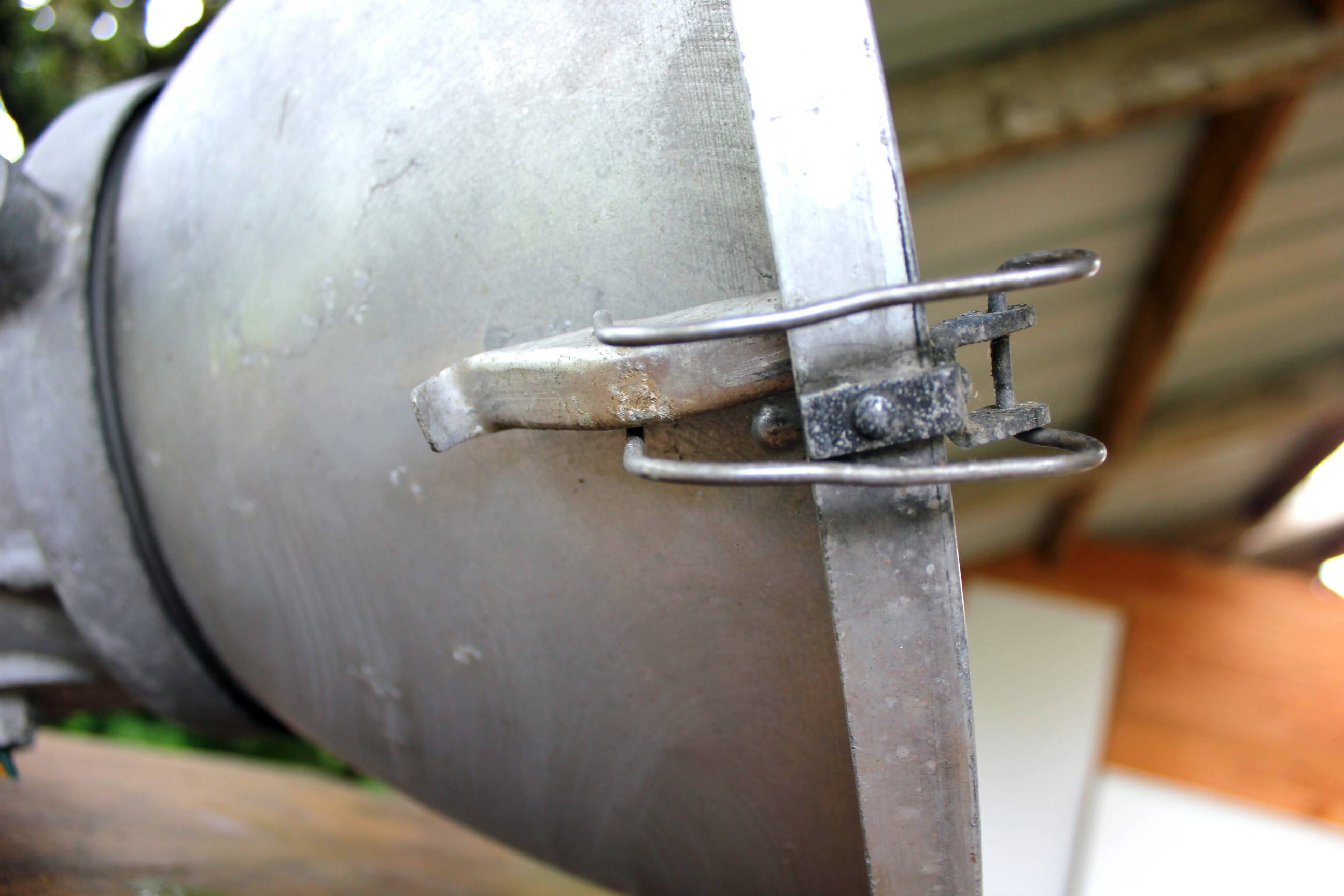 Large vintage industrial light fixture pendant light