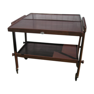 Table desserte roulante