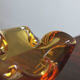 Vintage Italian Glass Bowl, 1970s