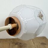 Vintage Wall Light with Milk Glass from Drukov, 1960s