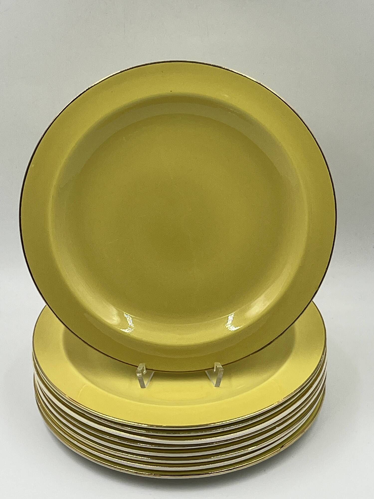 Keralux Boch earthenware plates